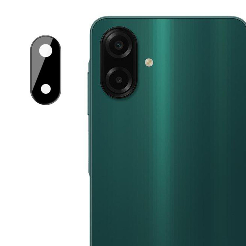 Bakre kameralinsebeskyttelse Techsuit for Samsung Galaxy A07 4G A075, Herdet glass, Svart