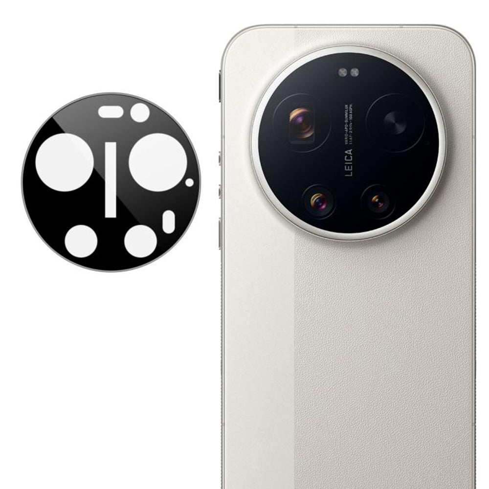 Beskyttelsesfolie for bakre kamera Techsuit for Xiaomi 17 Ultra, Herdet glass, Svart