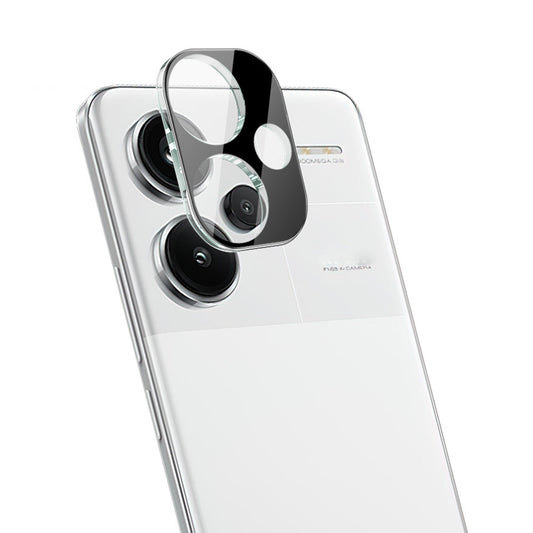 Techsuit bakkamera beskyttelsesfilm for Xiaomi Redmi Note 13 Pro+, Herdet glass, svart