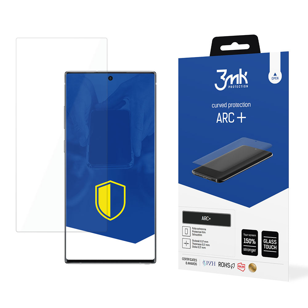 Skjermbeskyttelsesfilm 3MK ARC+ for Samsung Galaxy Note 10+ N975, Plast