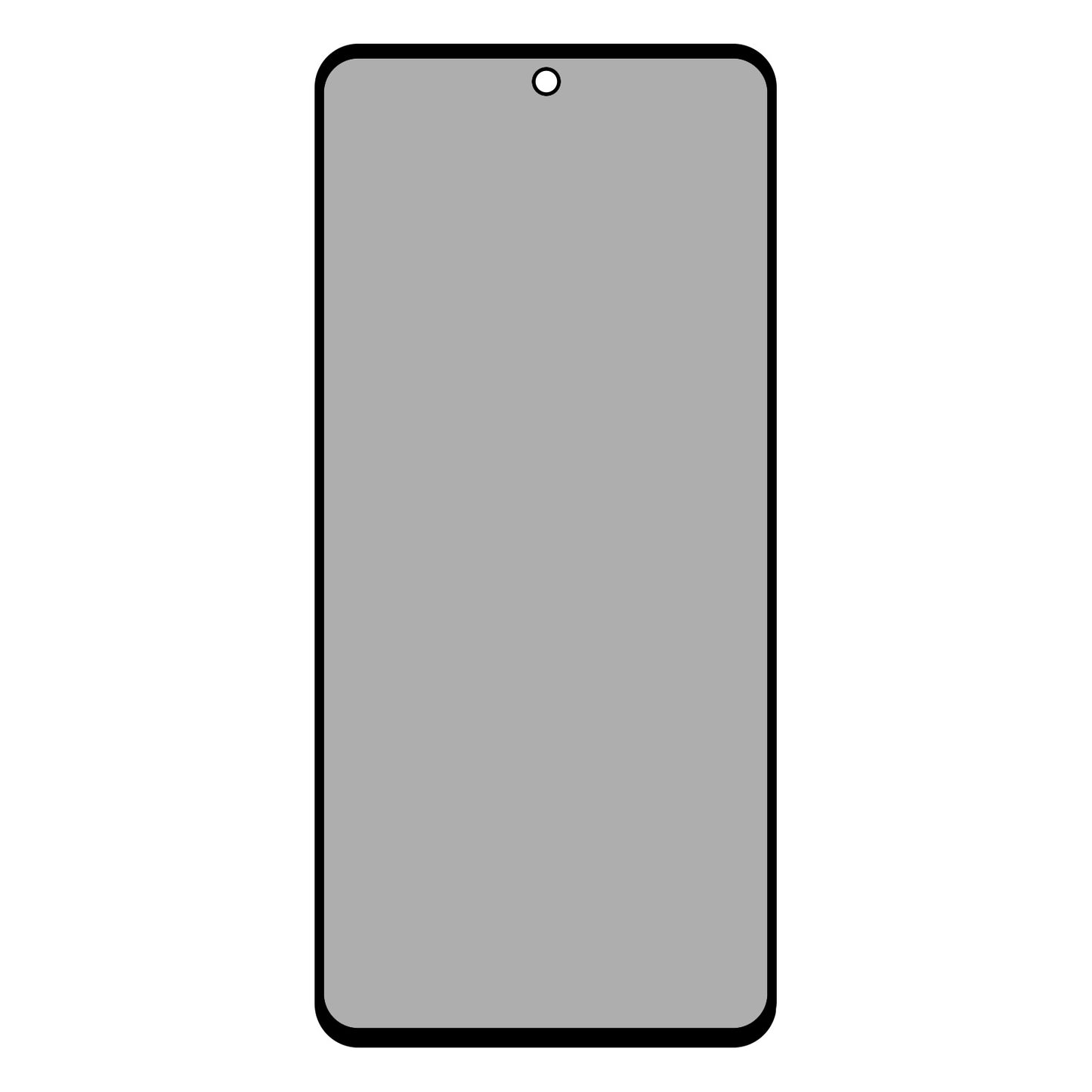 Privacy OG Premium skjermbeskyttelse for Samsung Galaxy A53 5G A536, Herdet glass, Full lim