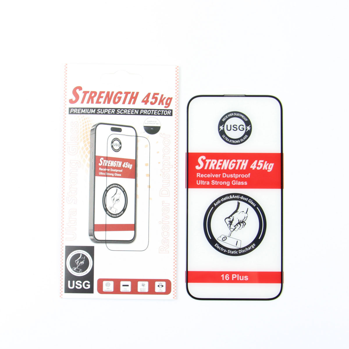 OEM Ultra Strong 45KG Skjermbeskytter for Samsung Galaxy A35 5G A356, Herdet Glass, Full Lim, 2.5D, Svart