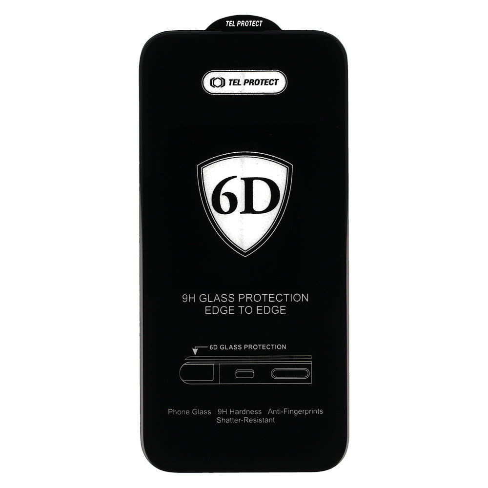OEM skjermbeskyttelse for Samsung Galaxy S26 Plus S947, Herdet glass, Full lim, 6D, Svart