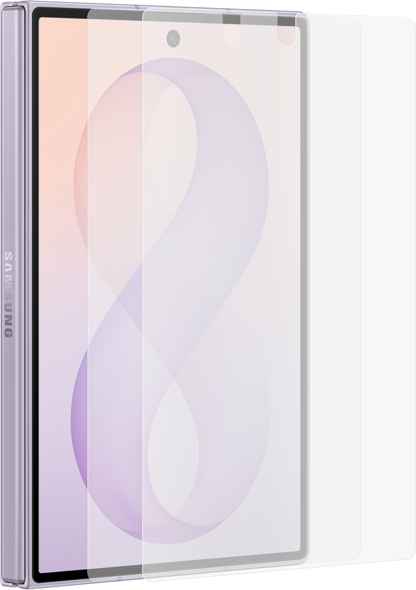 Anti-reflekterende skjermbeskyttelse for Samsung Galaxy Z Fold8 F971, plast, sett med 2 stk EF-UF971CTEGWW