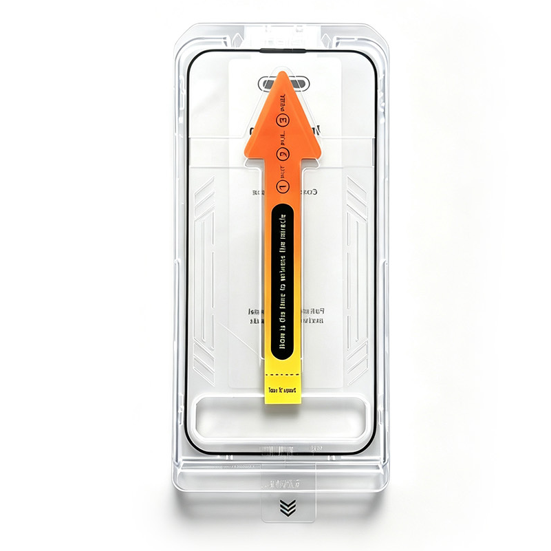 OEM Dust Free Easy Fit skjermbeskytter for Samsung Galaxy S25 S931 / S24 S921, herdet glass, heldekkende lim, svart