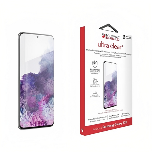 Skjermbeskytter Zagg Ultra Clear+ for Samsung Galaxy S20 G980, plast 200204858