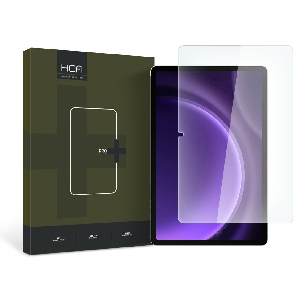 HOFI PRO+ skjermbeskyttelsesfilm for Samsung Galaxy Tab S10 FE / S9 FE / Tab S9, Herdet glass, Full lim