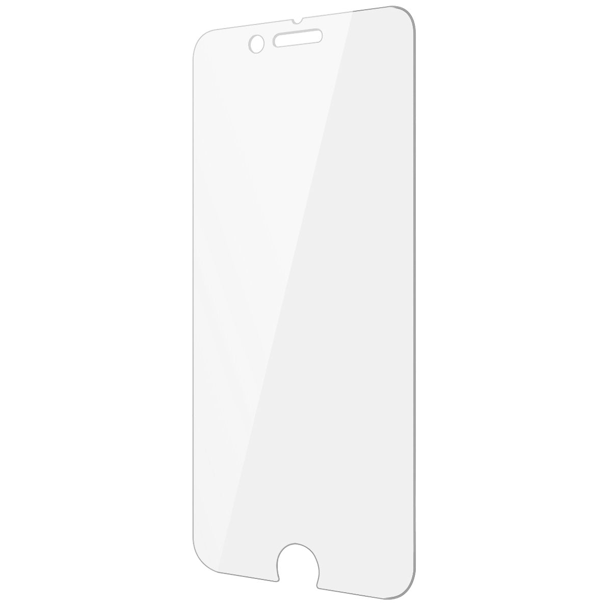 BLUE Shield skjermbeskytter for Apple iPhone SE (2022) / SE (2020) / 8 / 7, Glassskjermet, full lim, Case Friendly