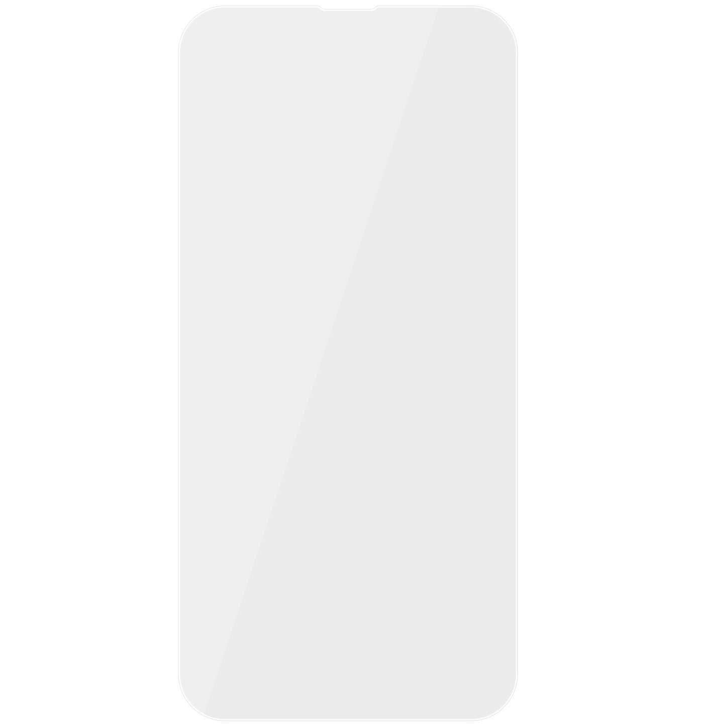 BLUE Shield skjermbeskytter for Apple iPhone 15 Pro, skjermet glass, fulllimt, kompatibel med etuier