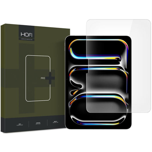HOFI PRO+ skjermbeskytter for Apple iPad Air 13 (2024), glassbeskyttet, full liming