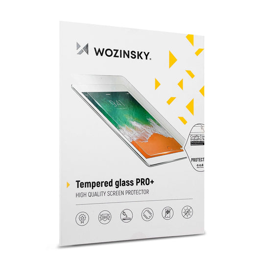 WZK Skjermbeskytter for Apple iPad Air 13 (2024), Glass Secured, Full Lim
