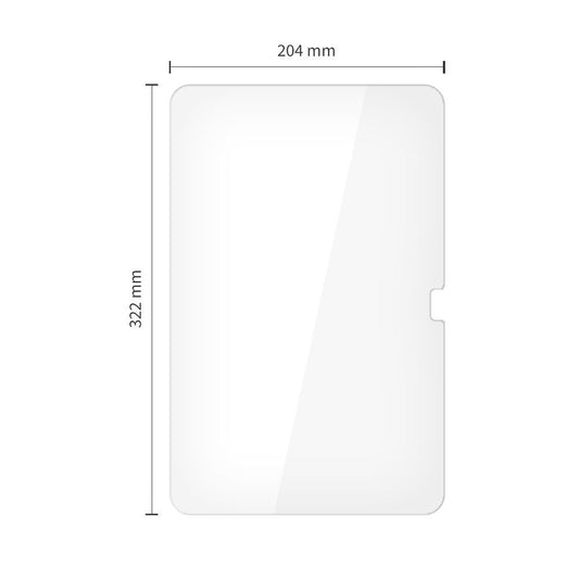 Skjermbeskytter Tech-Protect FIT+ for Samsung Galaxy Tab S11 Ultra / Tab S10 Ultra, Herdet glass, Full lim, Sett med 2 stykker, 2.5D