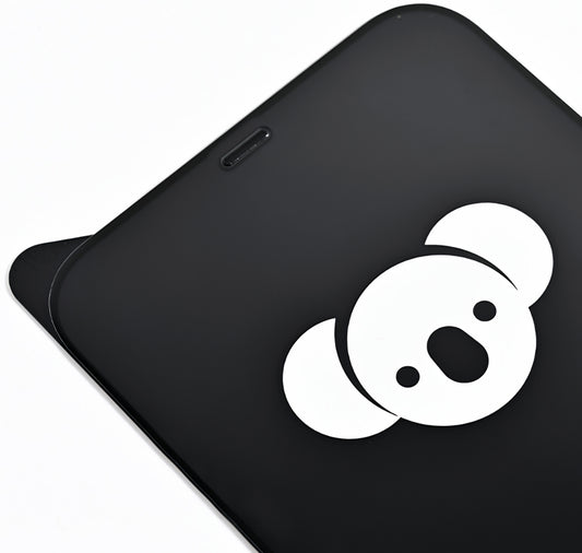 Skjermbeskyttelse Bear HD for Apple iPhone 17 Air, Herdet glass, Full lim, Svart