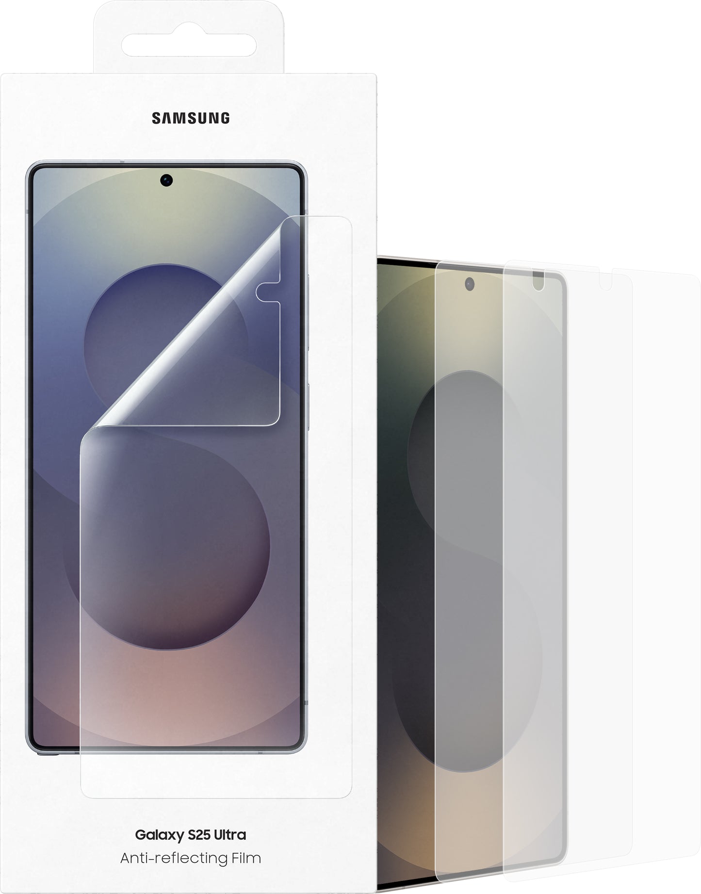 Skjermbeskytter Anti-reflekterende for Samsung Galaxy S25 Ultra S938, Plast, Sett med 2 stykker EF-US938CTEGWW
