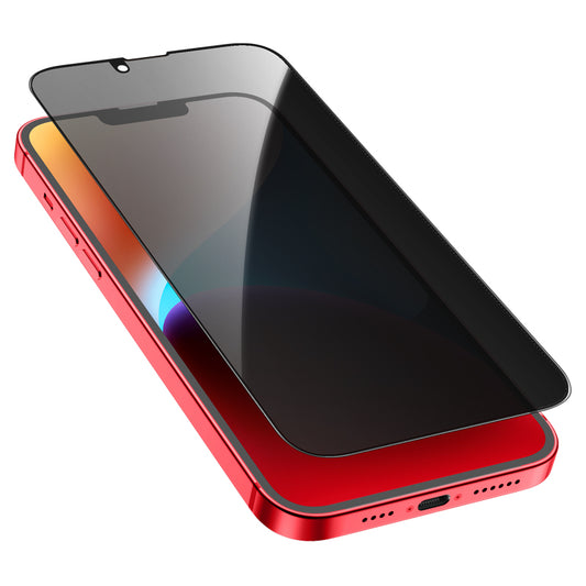 Skjermbeskytter Privacy HOCO G15 for Apple iPhone 12 / 12 Pro, Herdet Glass, Full Lim, 5D