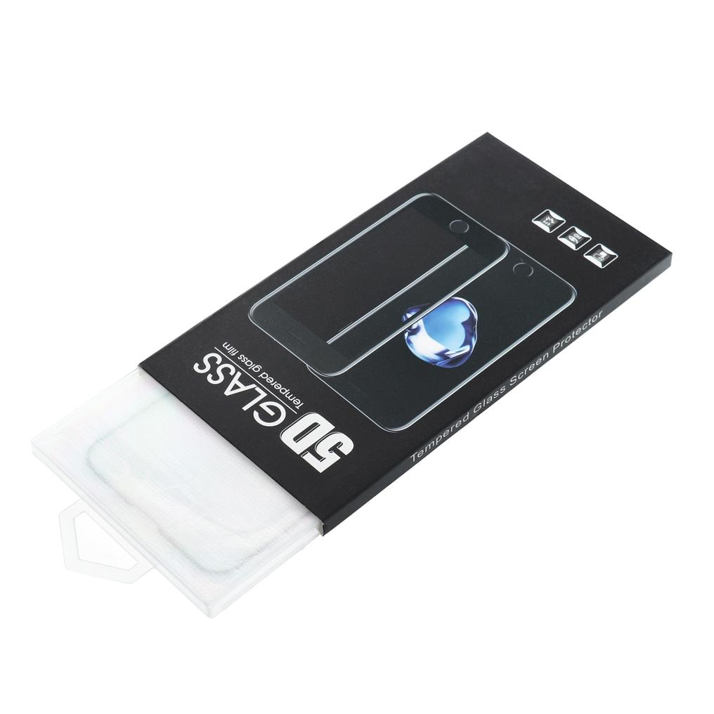 OEM personvernsskjermbeskytter for Apple iPhone 18 Pro Max, herdet glass, full limflate, 5D, svart