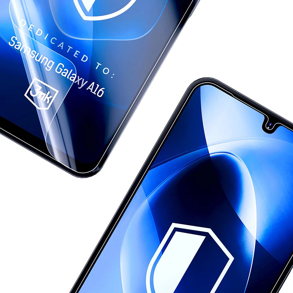 Skjermbeskytter 3MK FlexibleGlass for Samsung Galaxy A26 A266 / A16 5G A166 / A16 4G A165 / M16 M166, Fleksibelt Glass, Full Lim