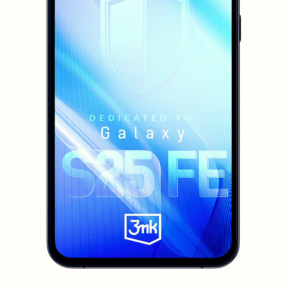Skjermbeskytter 3MK FlexibleGlass for Samsung Galaxy S25 FE, Fleksibelt Glass, Full Lim