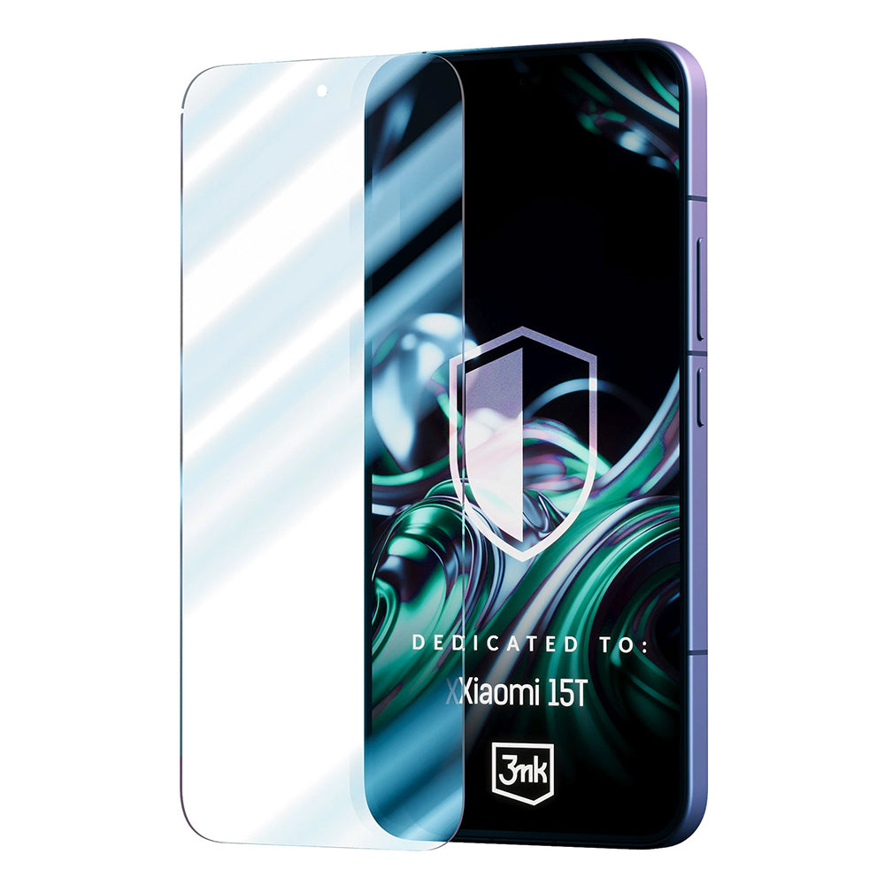 Skjermbeskytter 3MK FlexibleGlass for Xiaomi 15T, Fleksibelt Glass, Full Lim