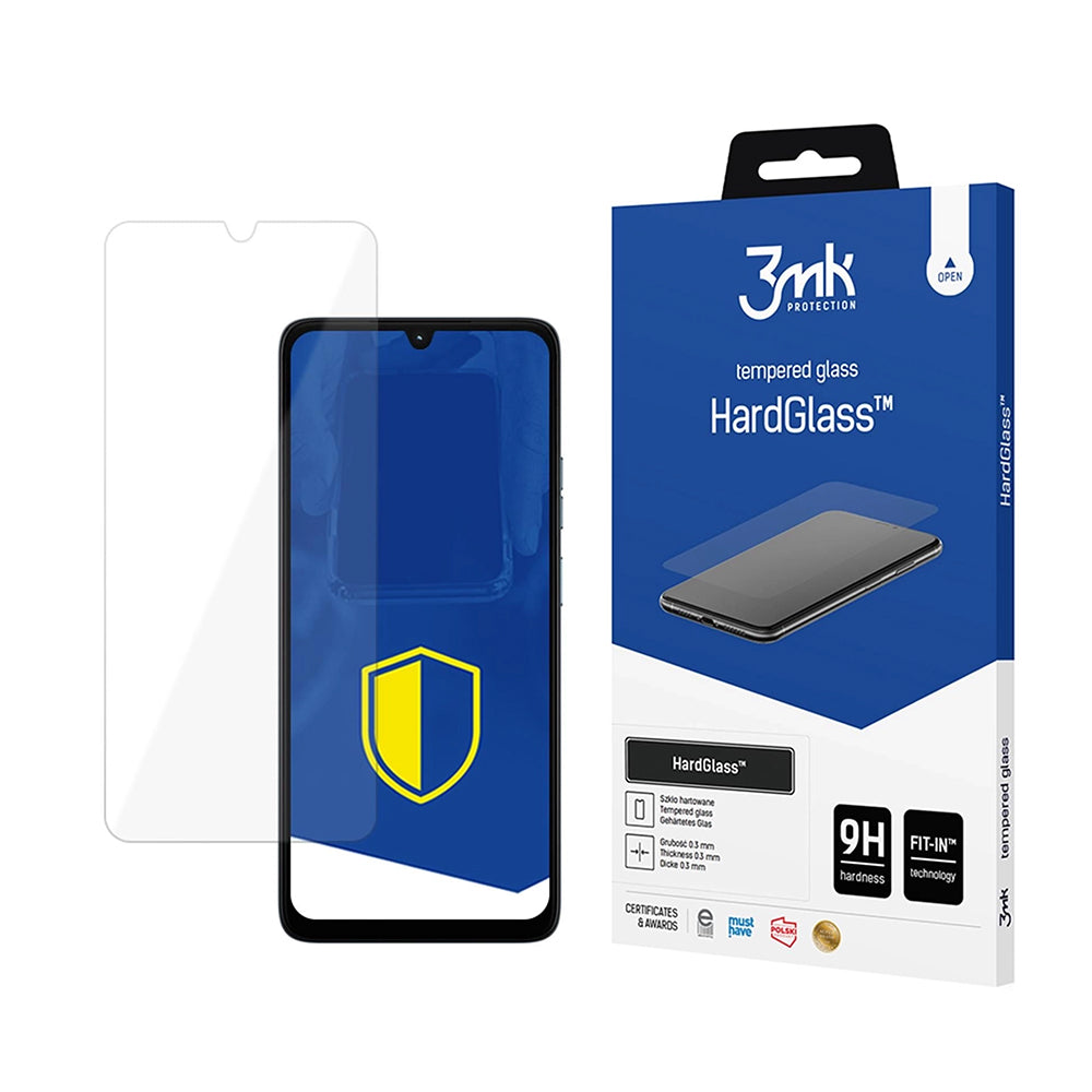 Skjermbeskytter 3MK HardGlass for Motorola Moto G06, Herdet Glass, Full Lim