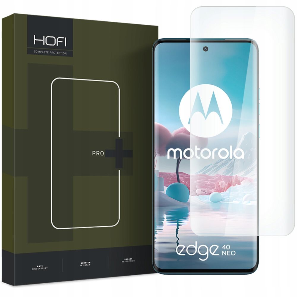 Skjermbeskytter HOFI PRO+ for Motorola Edge 40 Neo, Herdet Glass, UV Lim