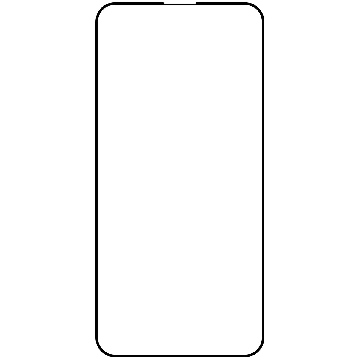 Blue Shield skjermbeskyttelsesfilm for Apple iPhone 17 Pro / 17 / 16 Pro, Herdet glass, Full lim, Case Friendly, Svart