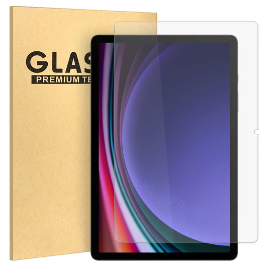 Lito Classic skjermbeskyttelsesfilm for Samsung Galaxy Tab S9 FE / Tab S9, Herdet glass, Full lim, 2.5D