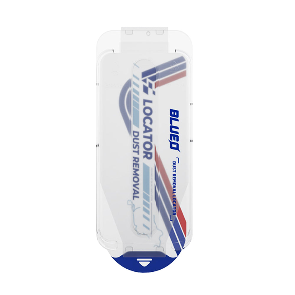 Blueo Anti-Dust HD Applicator Pro skjermbeskyttelsesfilm for Apple iPhone 14 Pro Max, Herdet glass, Full lim, Svart