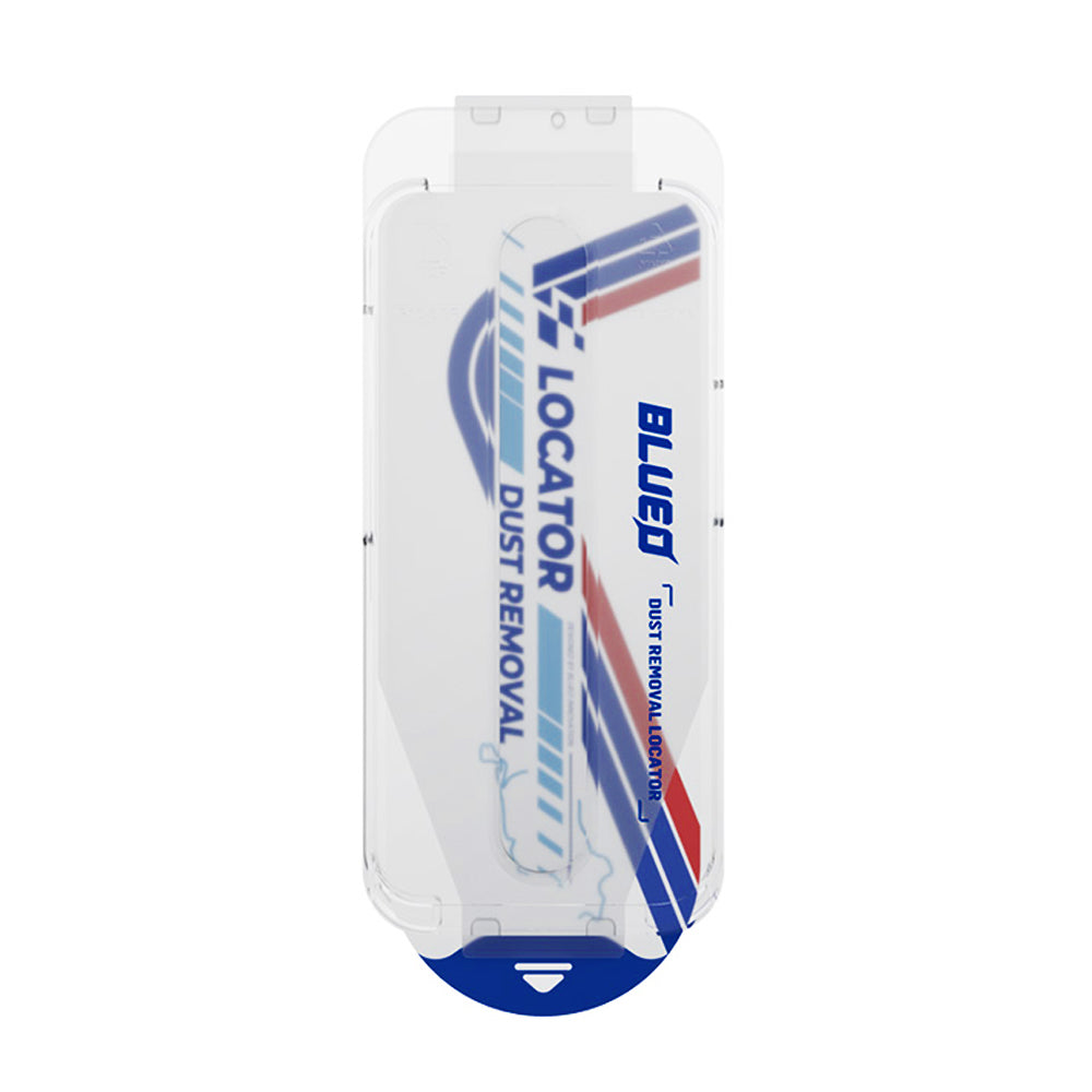 Blueo Anti-Reflekterende HD Skjermbeskytter med Applicator Pro for Apple iPhone 16 / 15, Herdet Glass, Full Lim, Svart