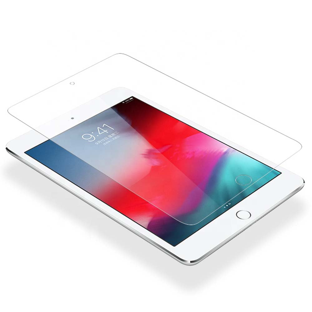 Blueo HD skjermbeskyttelsesfolie for Apple iPad 10.2 (2021) / 10.2 (2020) / 10.2 (2019), Herdet glass, Full lim