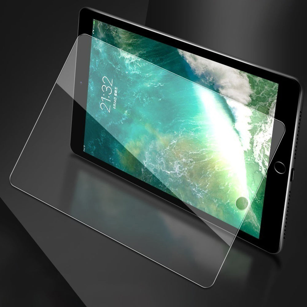 Blueo HD skjermbeskyttelsesfolie for Apple iPad 10.2 (2021) / 10.2 (2020) / 10.2 (2019), Herdet glass, Full lim
