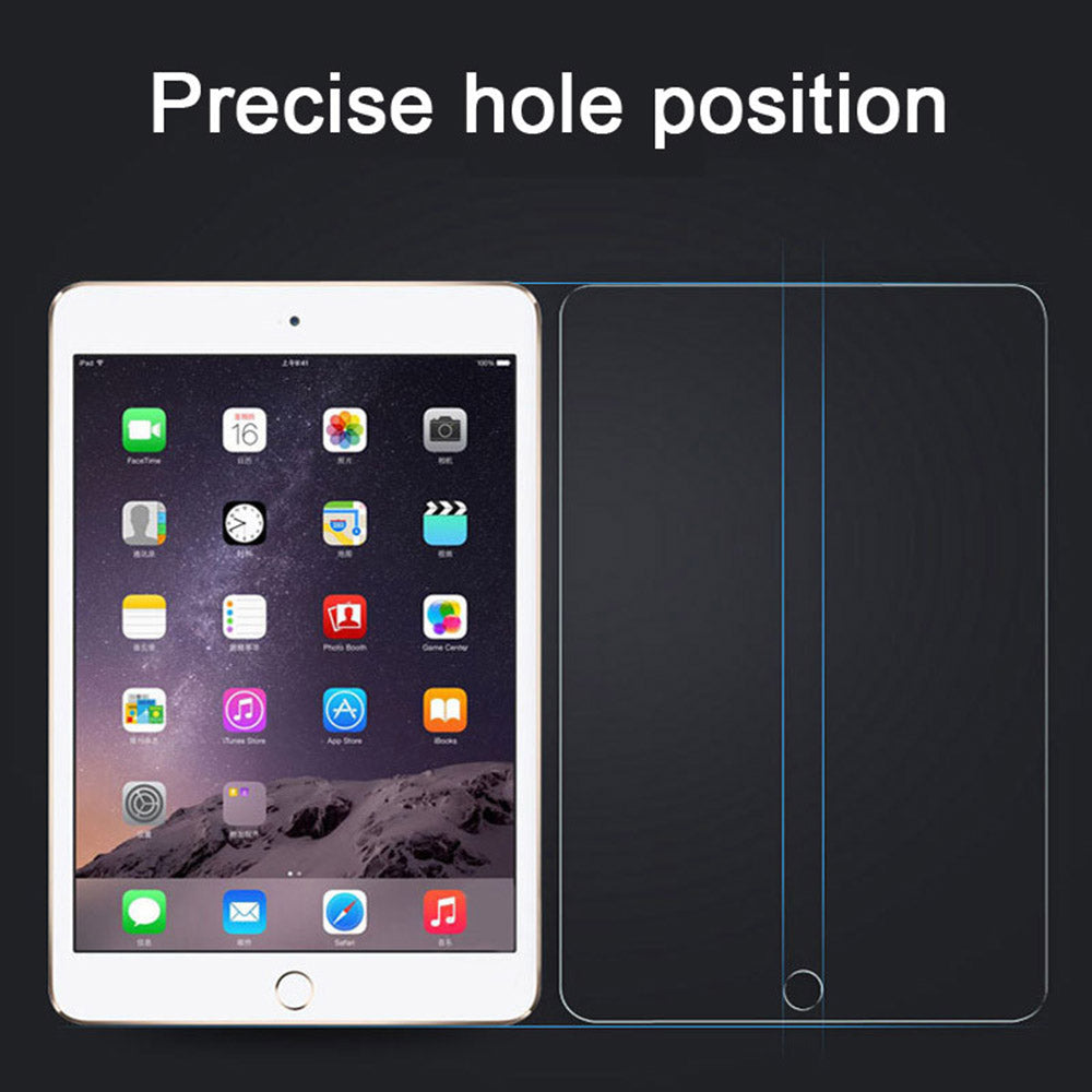 Blueo HD skjermbeskyttelsesfolie for Apple iPad 10.2 (2021) / 10.2 (2020) / 10.2 (2019), Herdet glass, Full lim