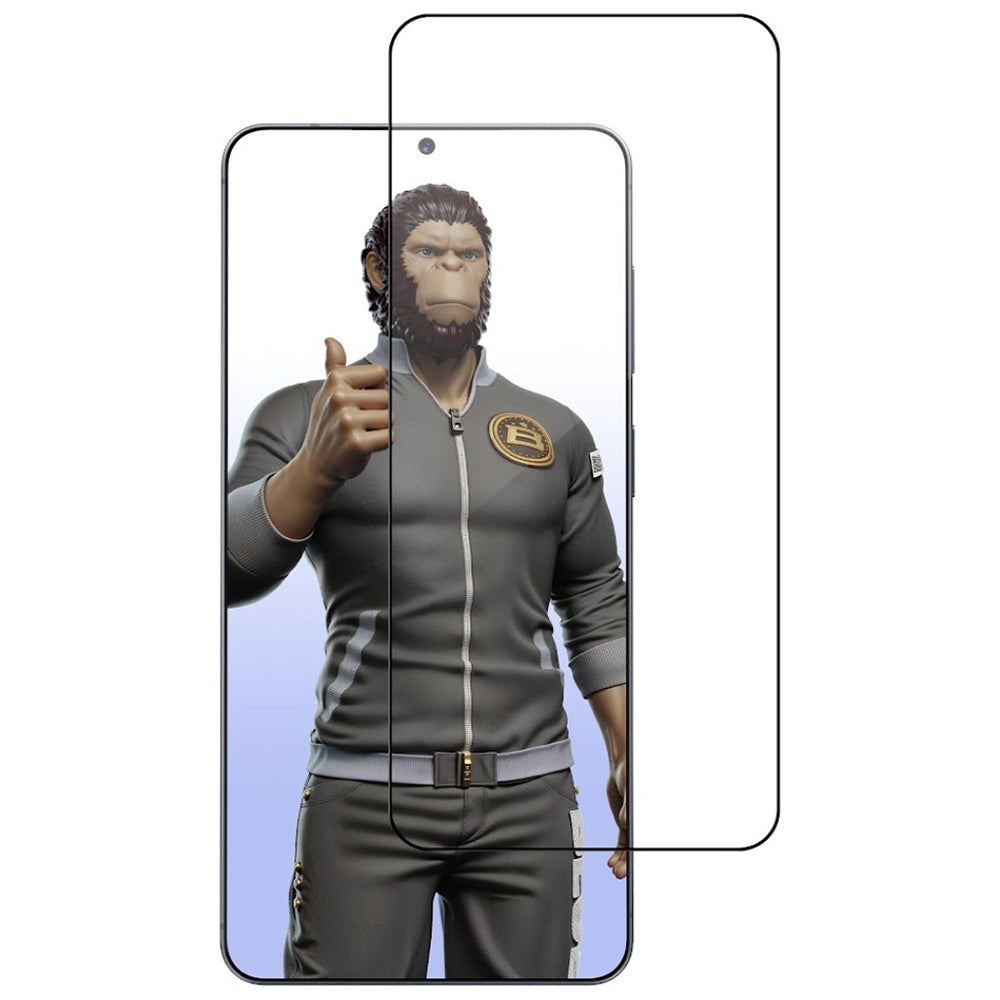 Beskyttelsesfilm Blueo HD for Samsung Galaxy S26 Plus S947, Herdet glass, Full lim, 2.5D, Sett med 5 stykker, Svart