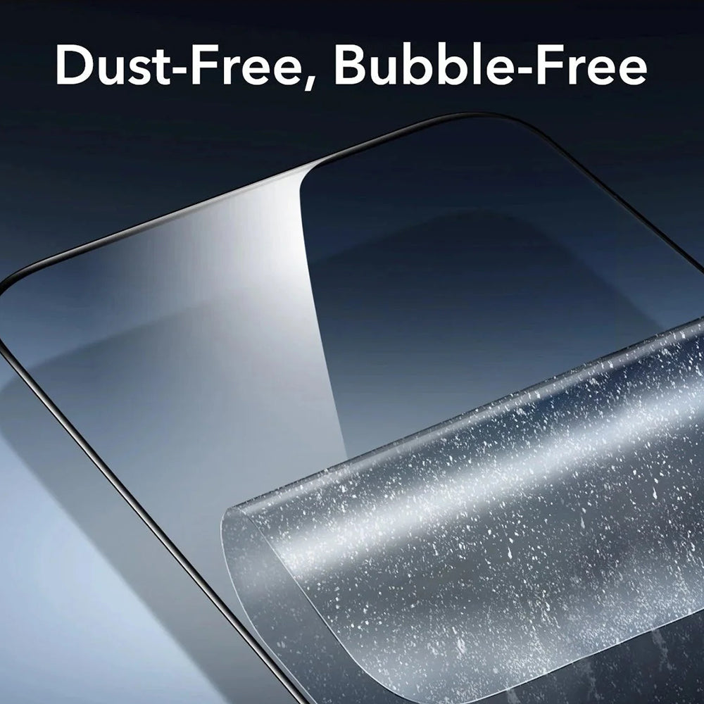 Beskyttelsesfilm ESR Armorite UltraFit for Apple iPhone 17 Air, Herdet glass, Full lim, Sett med 3 stykker, Svart