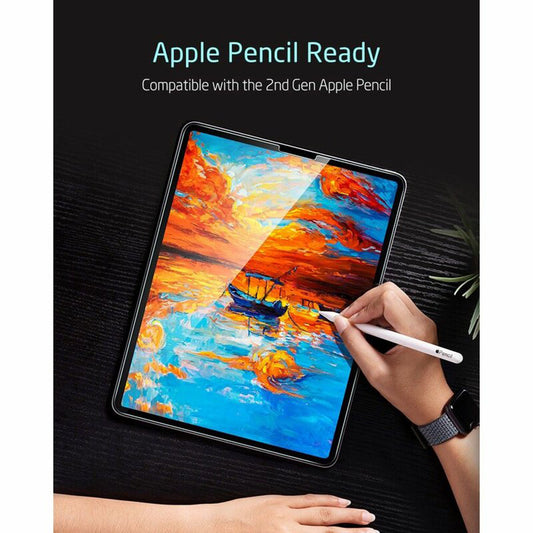 ESR skjermbeskyttelsesfilm for Apple iPad Air (2022) / Pro 11 (2021) / Air (2020), Herdet glass, Full lim, Sett med 2 stykker