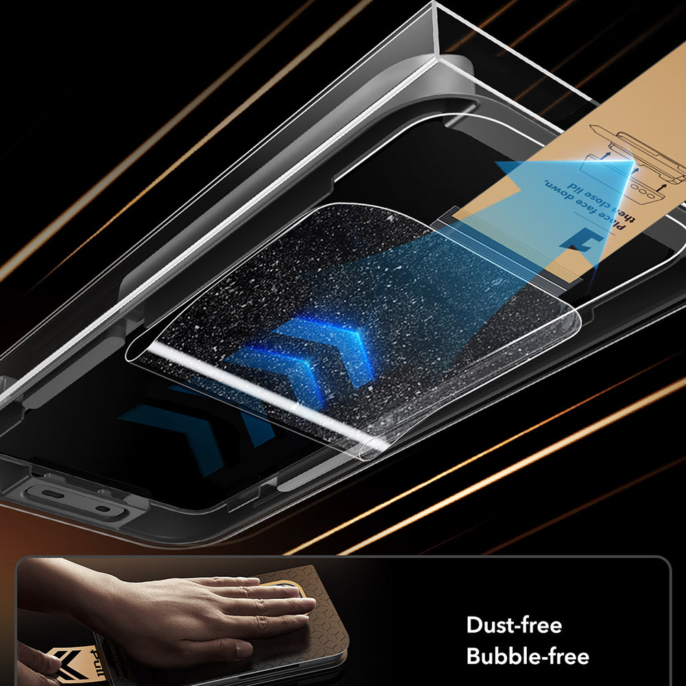 Beskyttelsesfolie ESR UltraFit Armorite Pro for Samsung Galaxy S26 Ultra S948, Herdet glass, Full lim