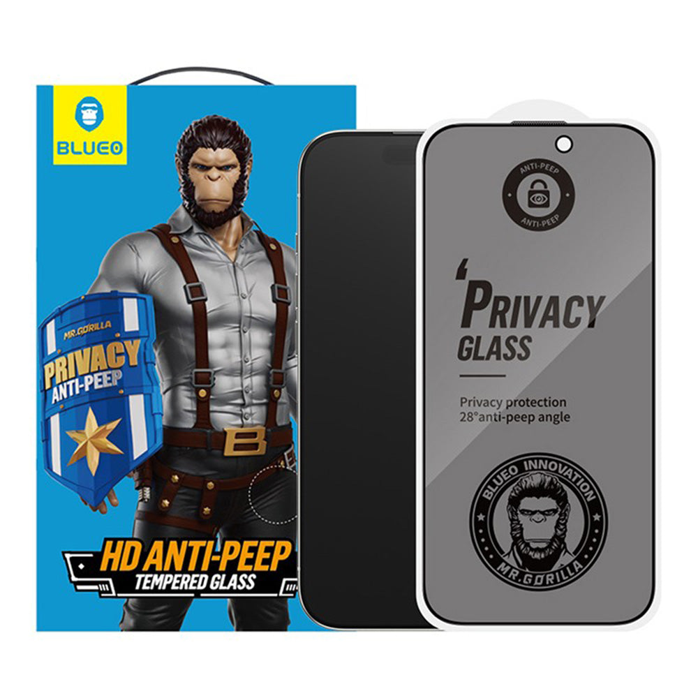Blueo Anti-Peep Privacy Skjermbeskyttelse for Samsung Galaxy Z Fold8 F971, Herdet Glass, Full Lim