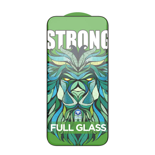 Beskyttelsesfolie Lito D+ Max Strong for Apple iPhone 17 / 16 Pro, Herdet Glass, Full Glue, Svart