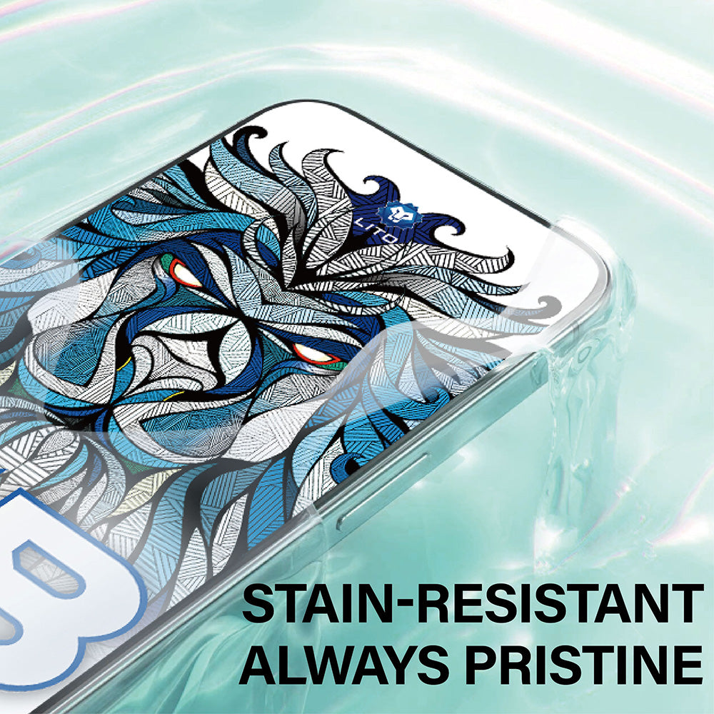 Beskyttelsesfolie Lito NB-skjerm for Apple iPhone 17 Pro, Herdet glass, Full lim, Svart