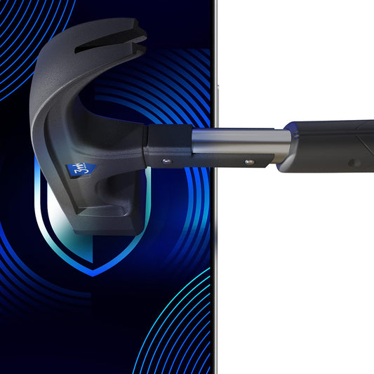 Skjermbeskytter Matte 3MK HardGlass Max for Apple iPhone 17 Air, Herdet Glass, Full Lim, Svart