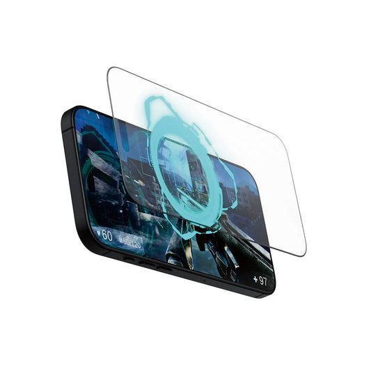 Beskyttelsesfolie Matte PanzerGlass Ultra-Wide Fit Gaming for Apple iPhone 16 Pro Max, Herdet Glass, Full Glue, Svart