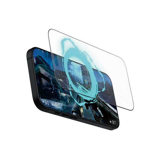 Beskyttelsesfolie Matte PanzerGlass Ultra-Wide Fit Gaming for Apple iPhone 16 Pro, Herdet Glass, Full Lim, Svart
