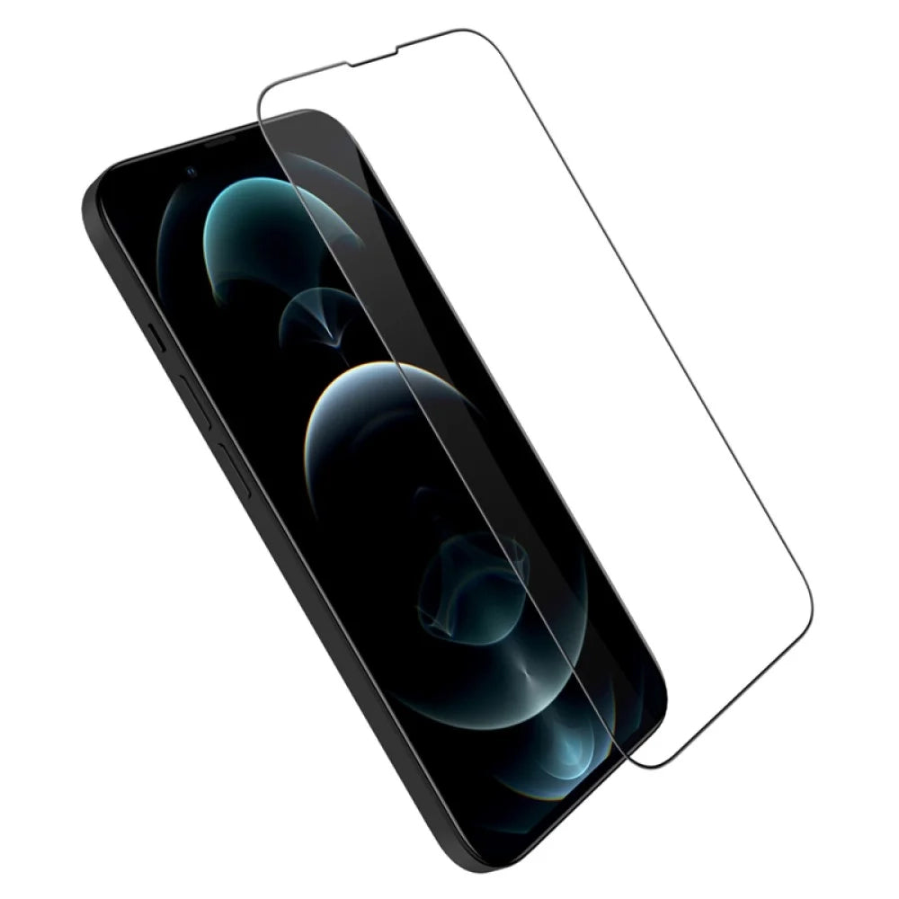 Nillkin CP+ Pro skjermbeskyttelse for Apple iPhone 17e / 16e / 14 / 13 Pro / 13, Herdet glass, Full lim, Svart