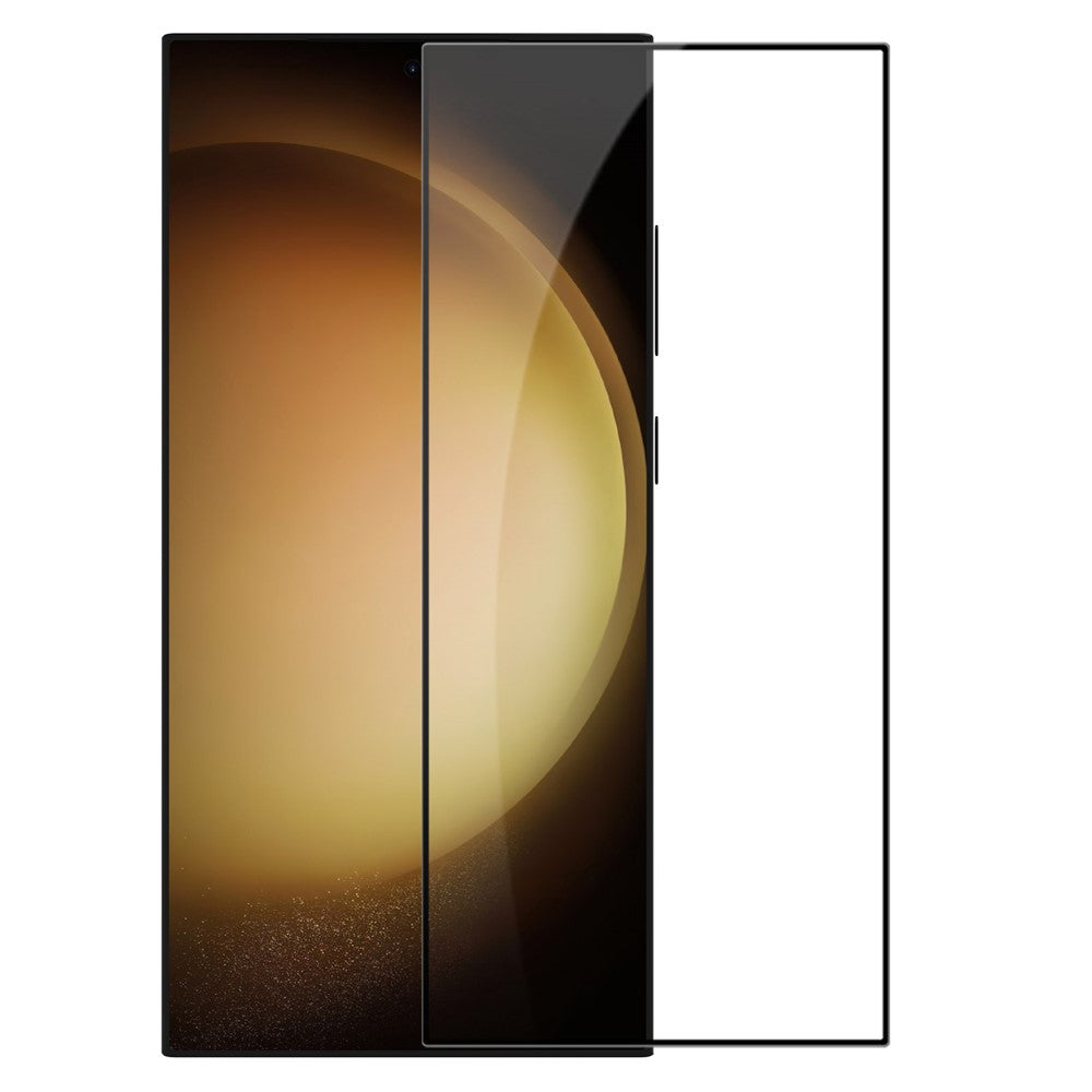 Nillkin CP+ Pro skjermbeskyttelse for Samsung Galaxy S24 Ultra S928, Herdet glass, Full lim, Svart