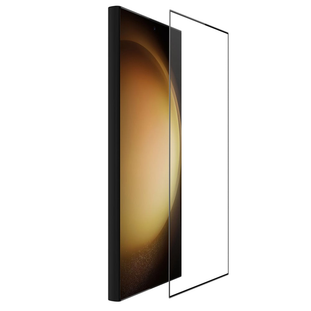 Nillkin CP+ Pro skjermbeskyttelse for Samsung Galaxy S24 Ultra S928, Herdet glass, Full lim, Svart