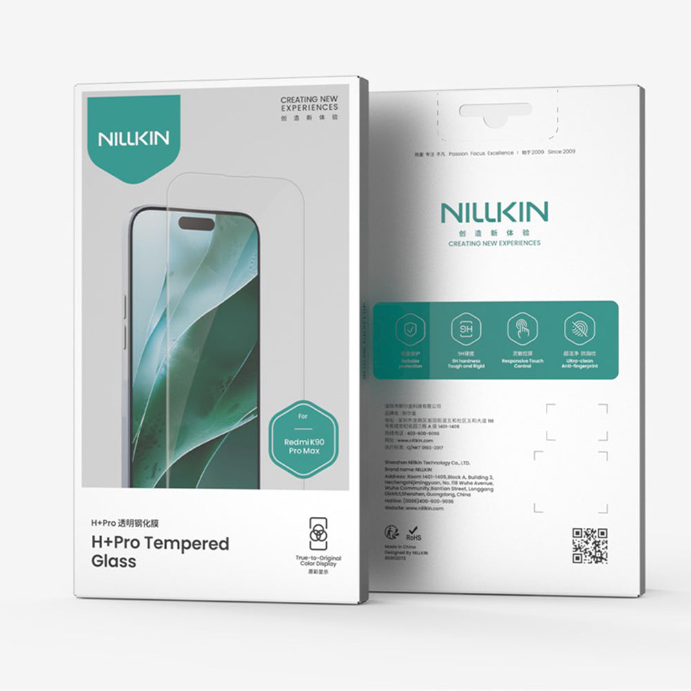 Nillkin H+ Pro skjermbeskyttelsesfilm for Xiaomi Poco F8 Pro, Herdet glass, Full lim
