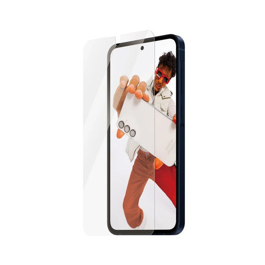 Beskyttelsesfolie PanzerGlass Safe skjerm. Ultra-Wide Fit EasyAligner for Samsung Galaxy A56 A566, Herdet glass, Full lim