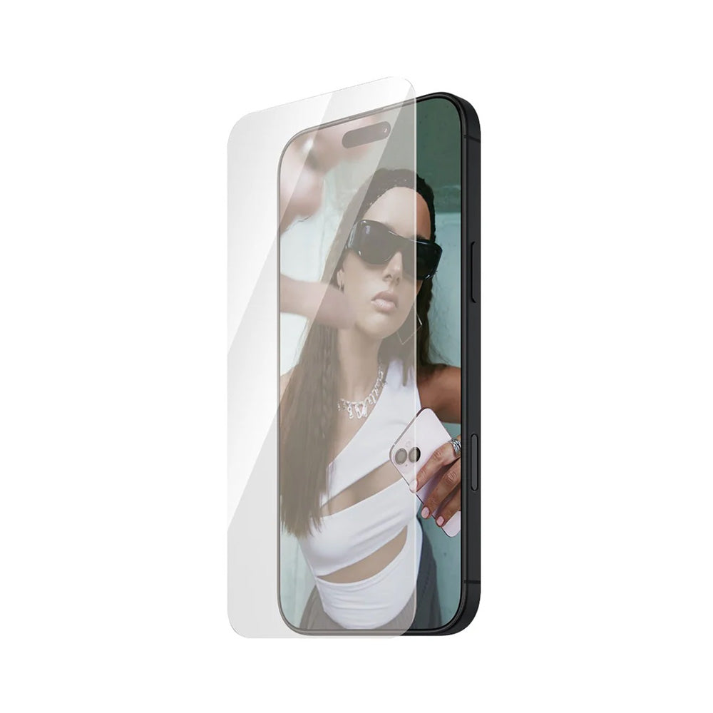 PanzerGlass Safe skjermbeskyttelsesfolie. Ultra-Wide Fit for Apple iPhone 16 Pro Max, Herdet glass, Full lim