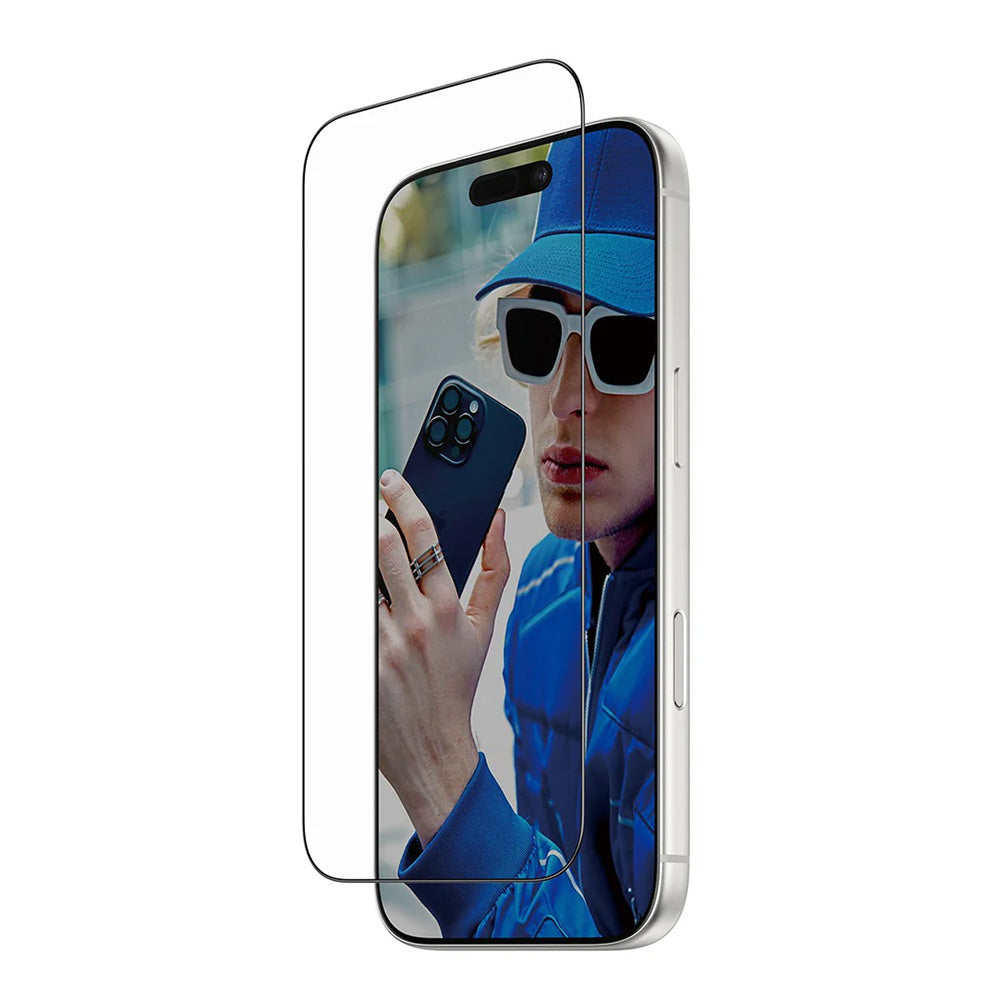 Beskyttelsesfolie PanzerGlass Ultra-Wide Fit Fastfit for Apple iPhone 17 Pro, Herdet Glass, Full Lim, Svart