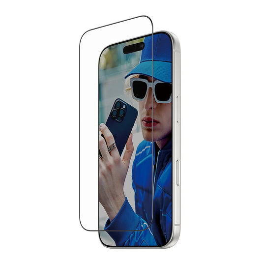 Beskyttelsesfolie PanzerGlass Ultra-Wide Fit Fastfit for Apple iPhone 17 Pro, Herdet Glass, Full Lim, Svart